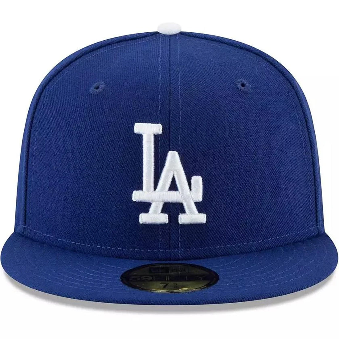LOS ANGELES DODGERS ONFIELD 60TH ANNIVERSARY 59FIFTY FITTED HAT - BLUE