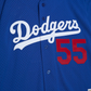 LOS ANGELES DODGERS OREL HERSHISER MEN'S MITCHELL & NESS 2000 AUTHENTIC BATTING PRACTICE JERSEY