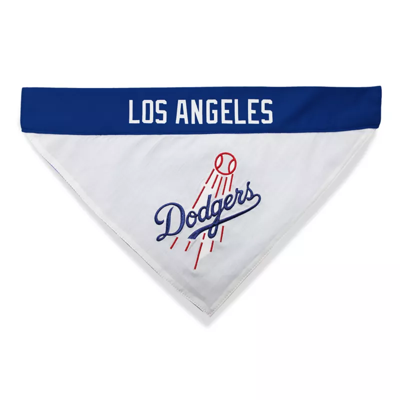 LOS ANGELES DODGERS PETS FIRST REVERSIBLE BANDANA
