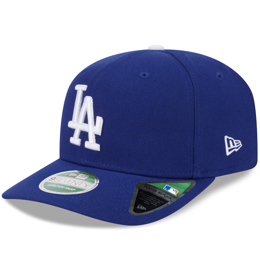 LOS ANGELES DODGERS PLAYER REPLICA 9SEVENTY STRETCH-SNAP ADJUSTABLE HAT - BLUE