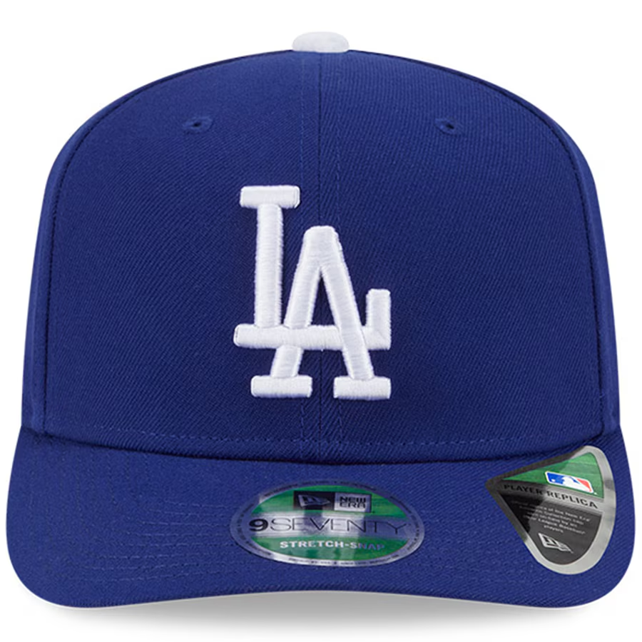 LOS ANGELES DODGERS PLAYER REPLICA 9SEVENTY STRETCH-SNAP ADJUSTABLE HAT - BLUE