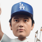 LOS ANGELES DODGERS SHOHEI OHTANI 2024 WORLD SERIES CHAMPIONS 3 FT PLAYER BOBBLEHEAD - 36 OF 50
