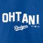 LOS ANGELES DODGERS SHOHEI OHTANI MEN'S HOLLYWOOD T-SHIRT