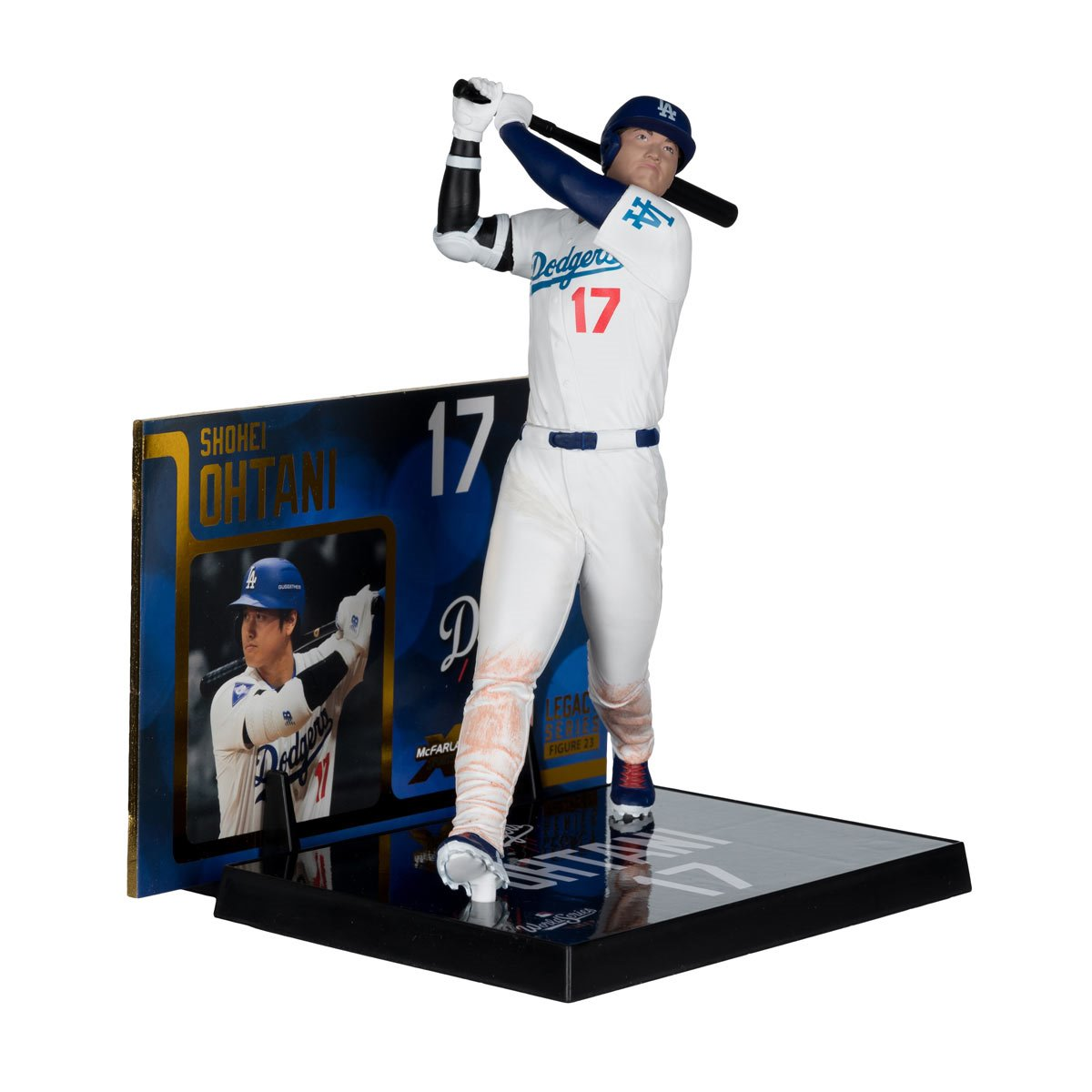LOS ANGELES DODGERS SHOHEI OHTANI MLB LEGACY 7" MCFARLANE SPORTS PICK FIGURE - BATTING