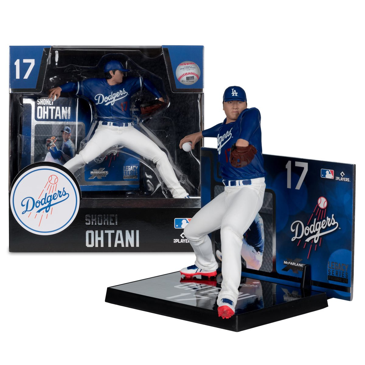 LOS ANGELES DODGERS SHOHEI OHTANI MLB LEGACY 7" MCFARLANE SPORTS PICK FIGURE - PITCHING