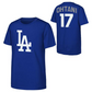 LOS ANGELES DODGERS SHOHEI OHTANI YOUTH OUTERSTUFF NAME AND NUMBER T-SHIRT - BLUE