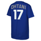 LOS ANGELES DODGERS SHOHEI OHTANI YOUTH OUTERSTUFF NAME AND NUMBER T-SHIRT - BLUE