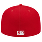 LOS ANGELES DODGERS SIDEPATCH 2020 WORLD SERIES 59FIFTY FITTED HAT -  RED/WHITE