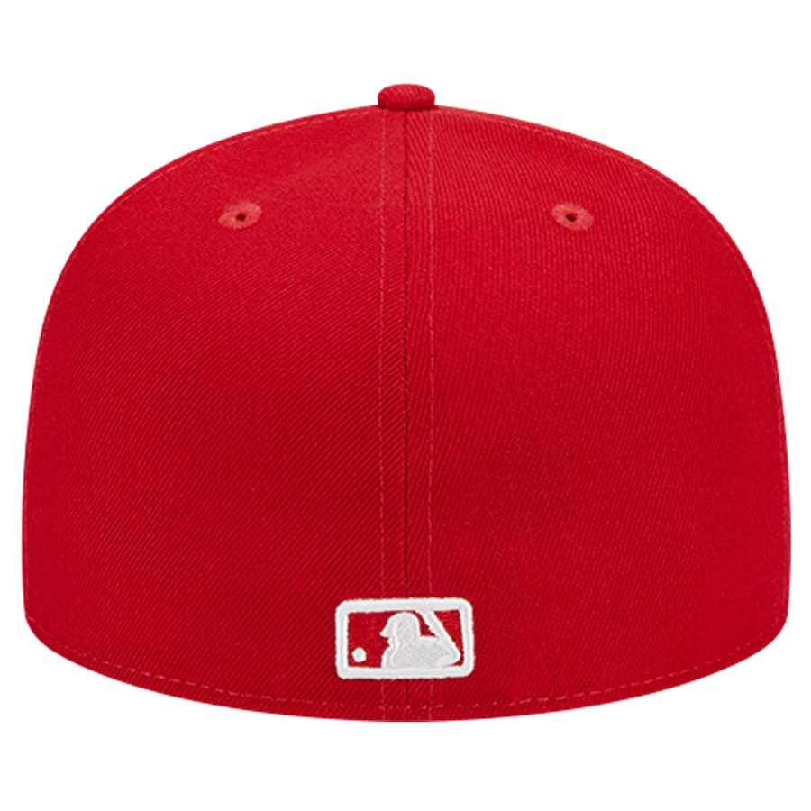 LOS ANGELES DODGERS SIDEPATCH 2020 WORLD SERIES 59FIFTY FITTED HAT -  RED/WHITE