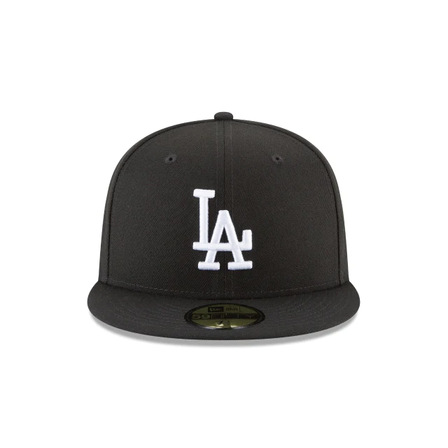 Los Angeles Dodgers Sidepatch 2020 World Series 59FIFTY Fitted Hat - Black/ White Blk 2020 / 7 3/8