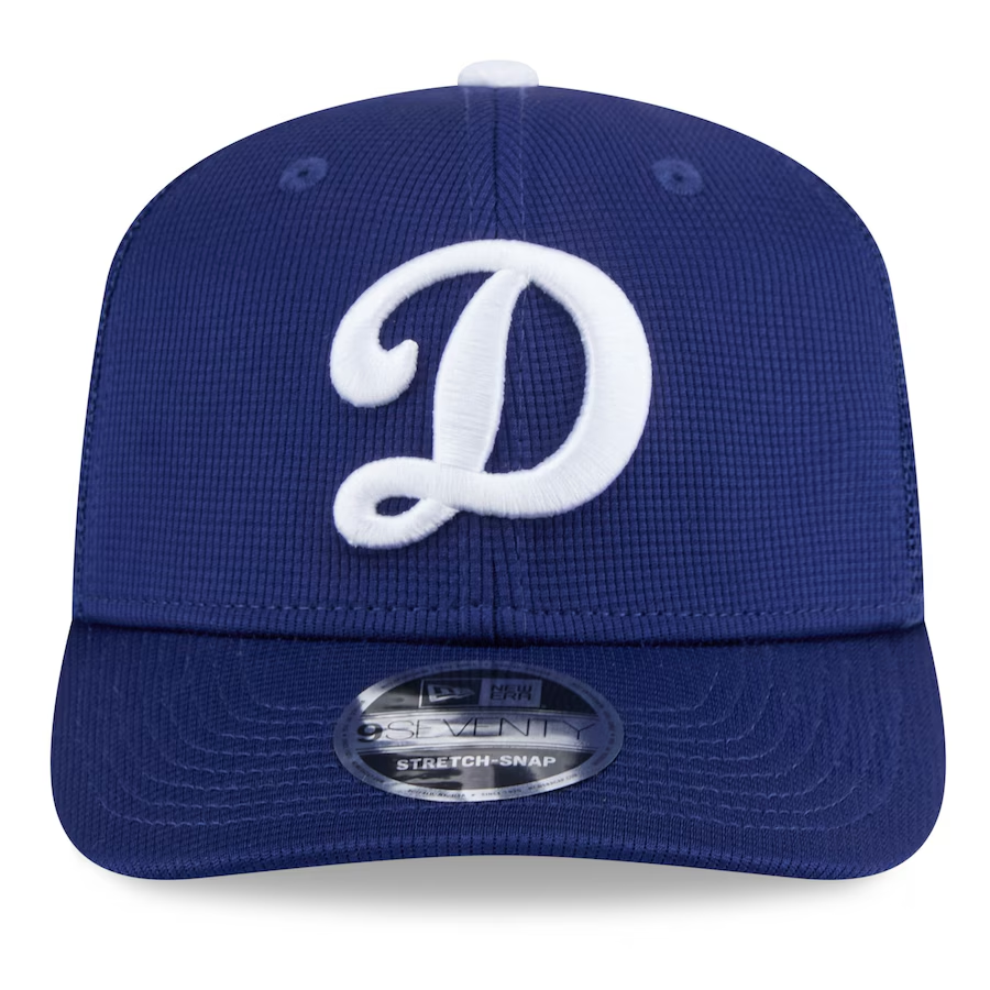 LOS ANGELES DODGERS 2025 MLB SPRING TRAINING  9SEVENTY STRETCH-SNAPBACK HAT - BLUE