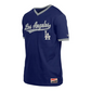 LOS ANGELES DODGERS TEAM SCRIPT V-NECK T-SHIRT - BLUE