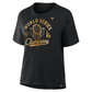 LOS ANGELES DODGERS WOMEN'S 2025 WORLD SERIES CHAMPIONS LOCKER ROOM PARADE DAY T-SHIRT - BLACK/GOLD