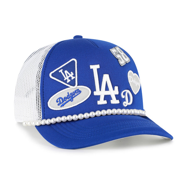 LOS ANGELES DODGERS WOMEN'S '47 BRAND RALLY ON HITCH ADJUSTABLE HAT - BLUE