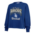 LOS ANGELES DODGERS WOMEN'S '47 BRAND VIBE CHECK LONG SLEEVE T-SHIRT - BLUE