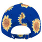 LOS ANGELES DODGERS WOMEN'S ADVENTURE SUNFLOWER 9TWENTY ADJUSTABLE HAT - BLUE