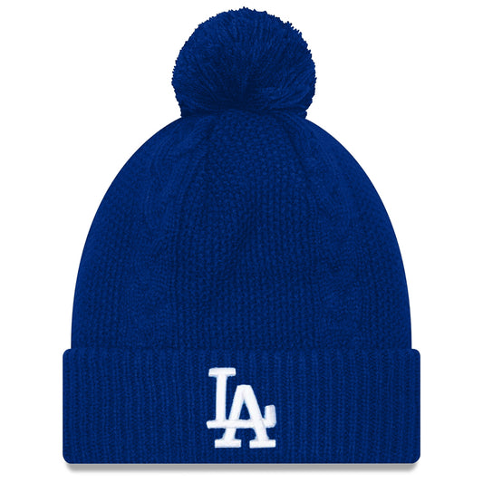 LOS ANGELES DODGERS WOMEN'S CABLED CUFF KNIT