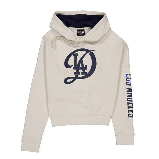 LOS ANGELES DODGERS WOMEN'S CITY CONNECT LOGO PULLOVER HOODED SWEATSHIRT