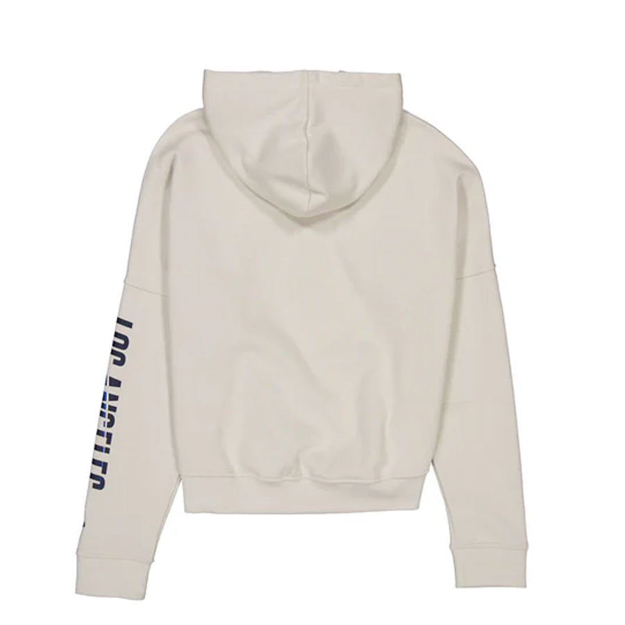 LOS ANGELES DODGERS WOMEN'S CITY CONNECT LOGO PULLOVER HOODED SWEATSHIRT
