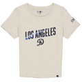 LOS ANGELES DODGERS WOMEN'S CITY CONNECT SCRIPT T-SHIRT