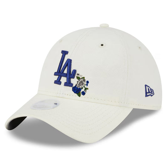 LOS ANGELES DODGERS WOMEN'S FLORAL 9TWENTY ADJUSTABLE - CREAM