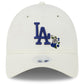 LOS ANGELES DODGERS WOMEN'S FLORAL 9TWENTY ADJUSTABLE - CREAM