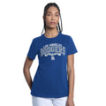 LOS ANGELES DODGERS WOMEN'S G-III 4HER BY CARL BANKS GOAL T-SHIRT - BLUE