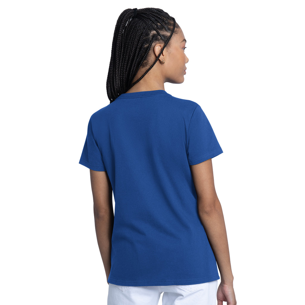 LOS ANGELES DODGERS WOMEN'S G-III 4HER BY CARL BANKS GOAL T-SHIRT - BLUE