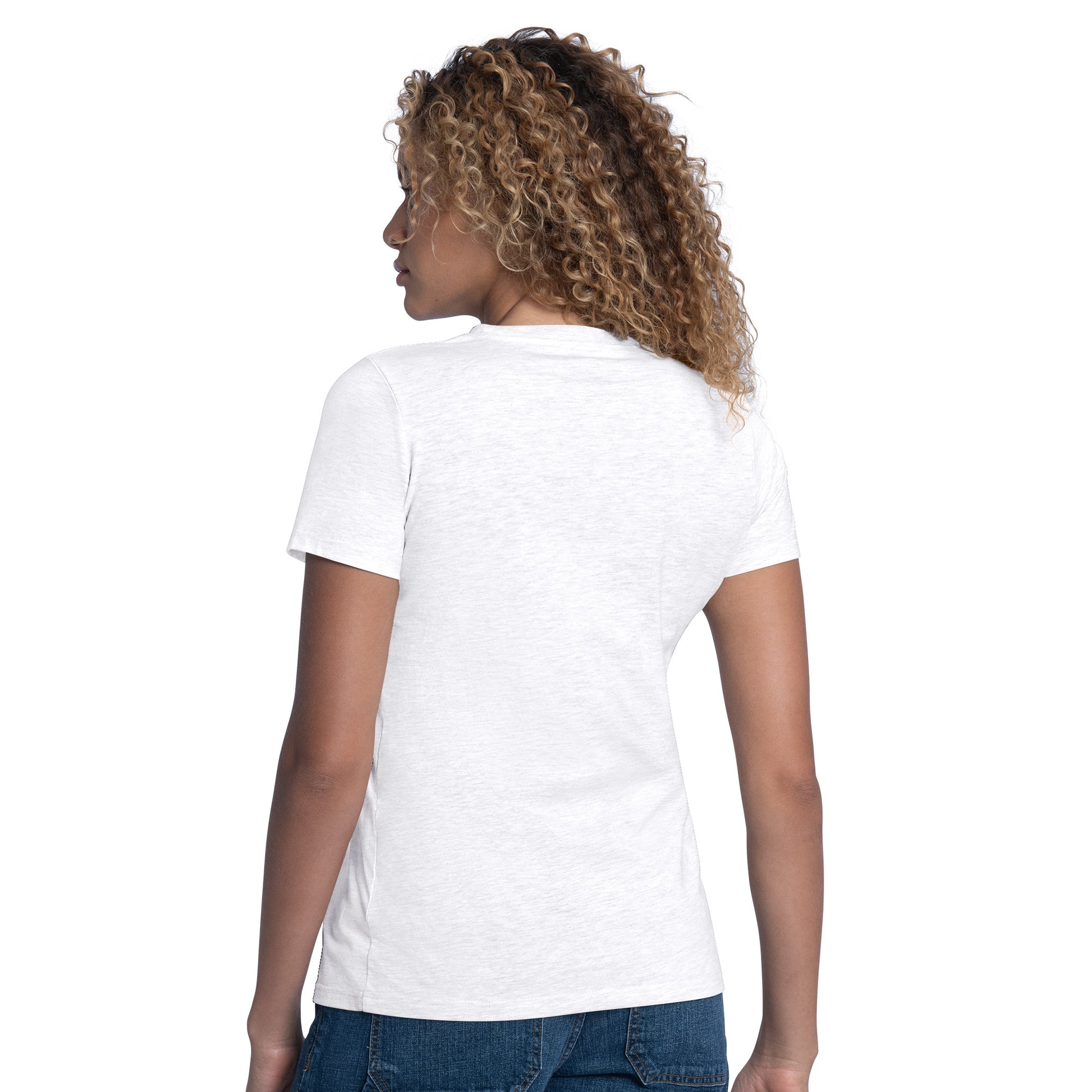 LOS ANGELES DODGERS WOMEN'S G-III 4HER BY CARL BANKS GOAL T-SHIRT - OATMEAL
