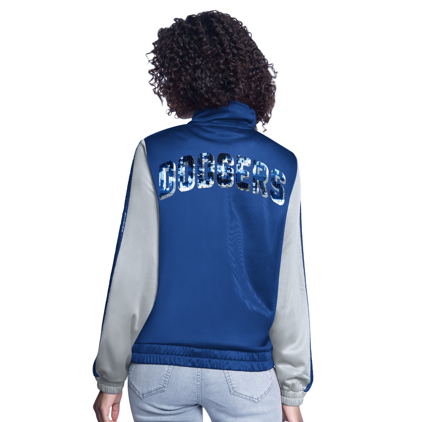 LOS ANGELES DODGERS WOMEN'S GEAR TRACK JACKET - BLUE