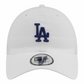 LOS ANGELES DODGERS WOMEN'S NEW ERA RIB STOP CASUAL CLASSIC - WHITE