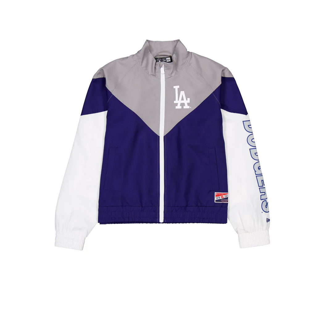 LOS ANGELES DODGERS WOMEN'S THROWBACK WINDBREAKER