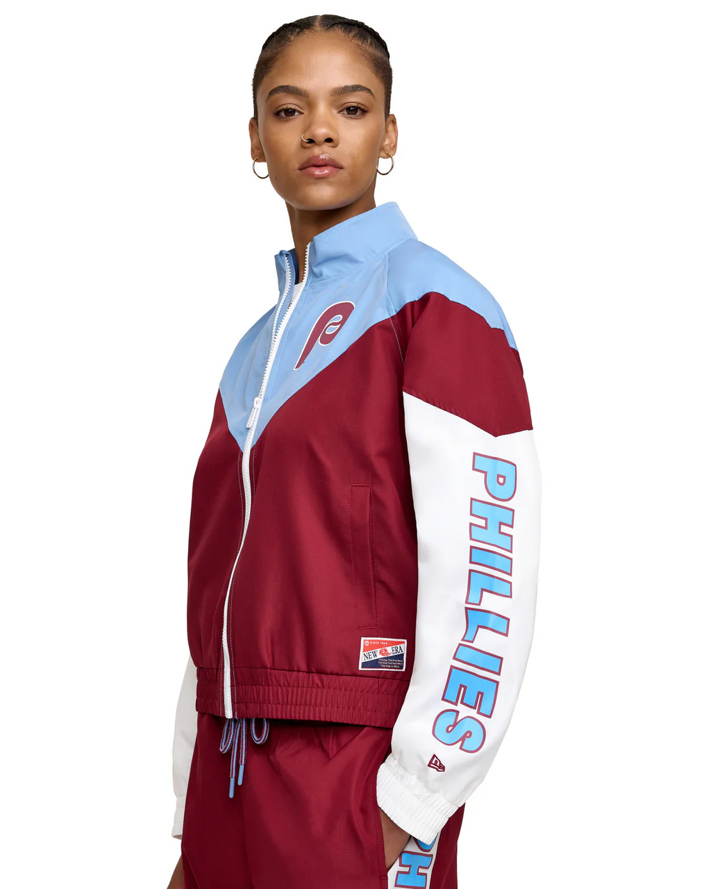 LOS ANGELES DODGERS WOMEN'S THROWBACK WINDBREAKER