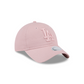 LOS ANGELES DODGERS WOMENS EVERGREEN 9TWENTY ADJUSTABLE HAT - PINK