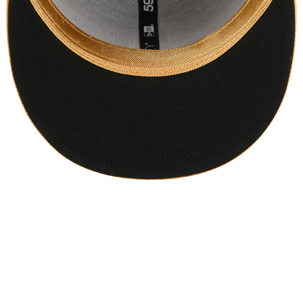LOS ANGELES DODGERS YOUTH 2026 MLB GOLD COLLECTION 59FIFYT FITTED HAT - BLUE/GOLD