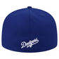 LOS ANGELES DODGERS YOUTH OVERLAP 59FIFTY FITTED HAT - BLUE