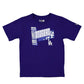 LOS ANGELES DODGERS YOUTH TRIPLE LOGO T-SHIRT - BLUE