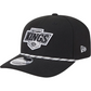 LOS ANGELES KINGS GAMEDAY MULTI ROPE 9SEVENTY STRETCH-SNAP HAT - BLACK