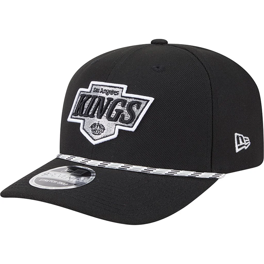 LOS ANGELES KINGS GAMEDAY MULTI ROPE 9SEVENTY STRETCH-SNAP HAT - BLACK