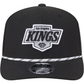 LOS ANGELES KINGS GAMEDAY MULTI ROPE 9SEVENTY STRETCH-SNAP HAT - BLACK