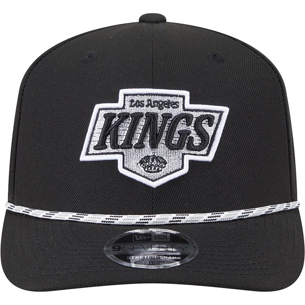 LOS ANGELES KINGS GAMEDAY MULTI ROPE 9SEVENTY STRETCH-SNAP HAT - BLACK