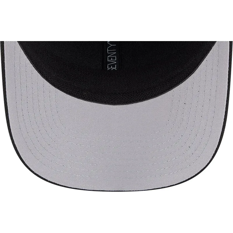 LOS ANGELES KINGS STATED 9SEVENTY STRETCH-SNAP ADJUSTABLE HAT - BLACK