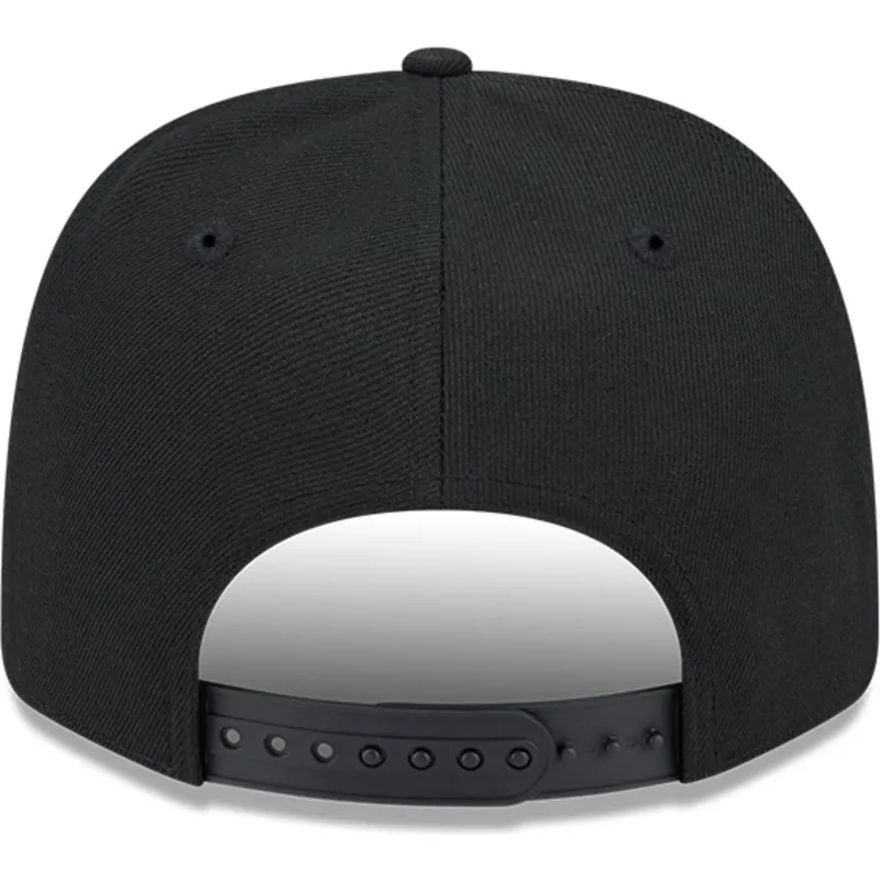 LOS ANGELES KINGS STATED 9SEVENTY STRETCH-SNAP ADJUSTABLE HAT - BLACK