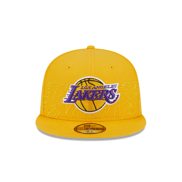 Men's Los Angeles Lakers New Era Gold 2023 NBA Draft 59FIFTY Fitted Hat
