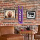 LOS ANGELES LAKERS CHAMPS HERITAGE BANNER - 8" X 15"