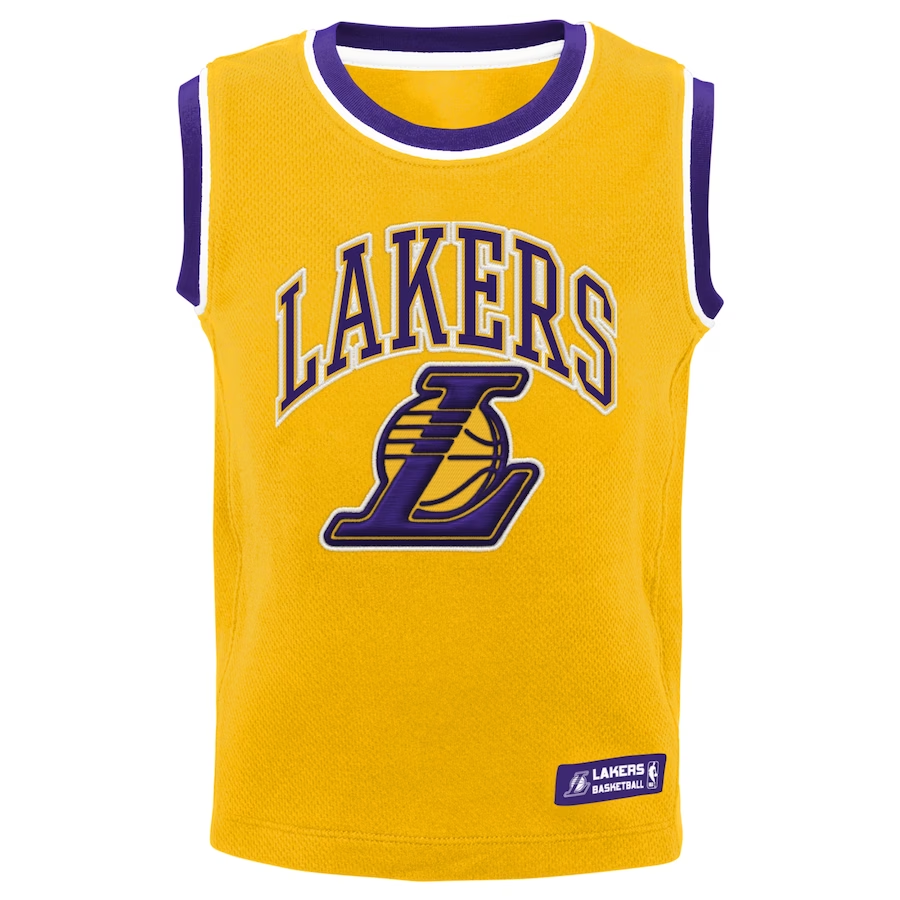 LOS ANGELES LAKERS KIDS ZONE DEFENSE TANK & SHORT SET