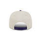 LOS ANGELES LAKERS LOYAL CORDUROY 9SEVENTY STRETCH-SNAP ADJUSTABLE HAT - CHROME WHITE/PURPLE