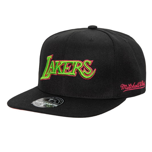 LOS ANGELES LAKERS MEN'S COLOR BOMB FITTED HAT