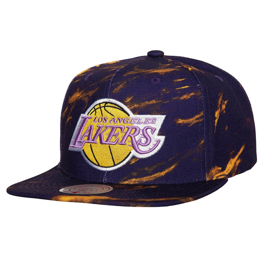 LOS ANGELES LAKERS MEN'S DOWN FOR ALL SNAPBACK HAT