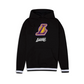 LOS ANGELES LAKERS MEN'S LOGO SELECT PULLOVER HOODED SWEATSHIRT - BLACK